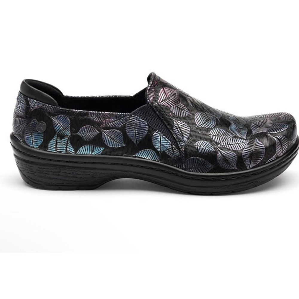 Klogs Footwear Moxy Womens 9 Shoes Blue Purple Leaves New‎